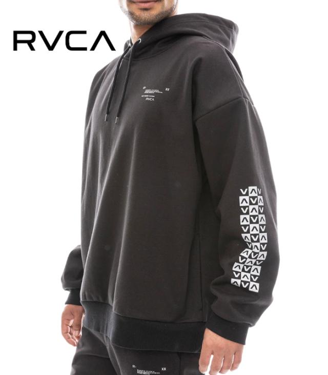 RVCA ルーカ REFLECTIVE BAS HD パーカー メンズ スウェット 男性 フーディ カジュアル スポーツ ルームウェア 部屋着 ルーズシルエット