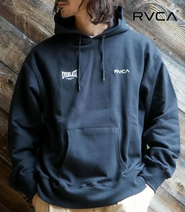 RVCA SPORT ルーカ スポーツ RVCA×EVERLAST HOODIE パーカー スウェット 男性 フーディ カジュアル ルームウェア 部屋着