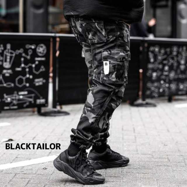 BLACKTAILOR（ブラックテイラー）C9 CARGO GRAY CAMO カーゴパンツ