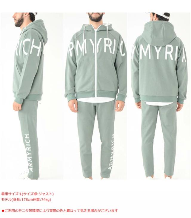 ARMYRICH アーミーリッチ セットアップ サガラ刺繍 メンズ