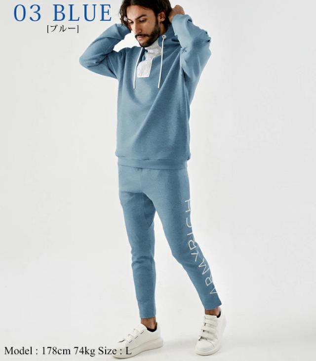 ARMYRICH アーミーリッチ セットアップ メンズ 上下セット 鹿の子