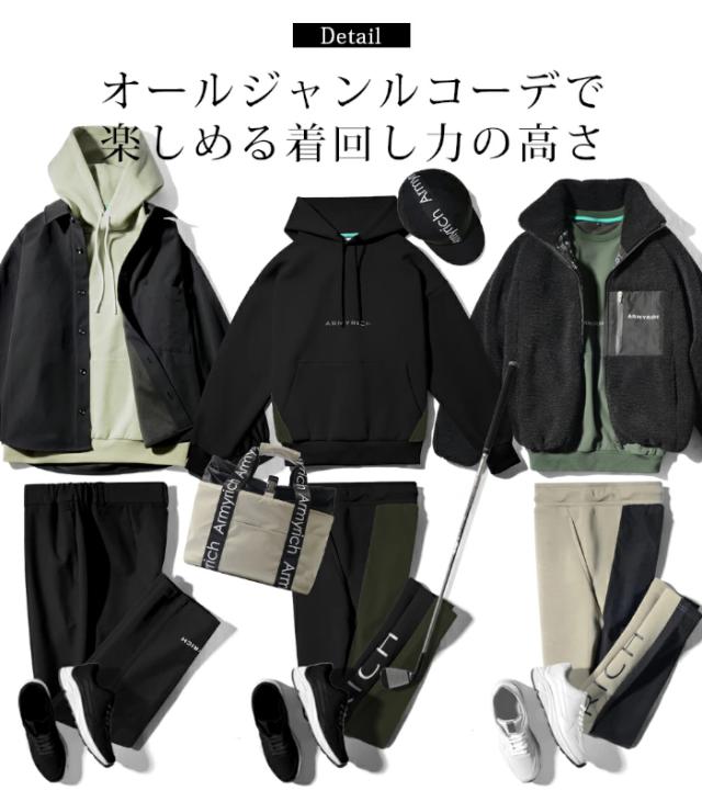ARMYRICH セットアップ　アーミーリッチ ARMYRICH アーミーリッチ セットアップ サガラ刺繍 メンズ