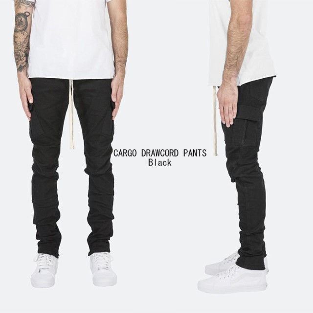 送料無料]mnml ミニマル CARGO DRAWCORD PANTS ドローコード カーゴ