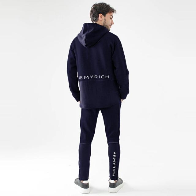 in the attic ダイバーボンディング ジップパーカー 上下セットd5c セットアップ メンズ パーカー スウエット 秋冬 秋服