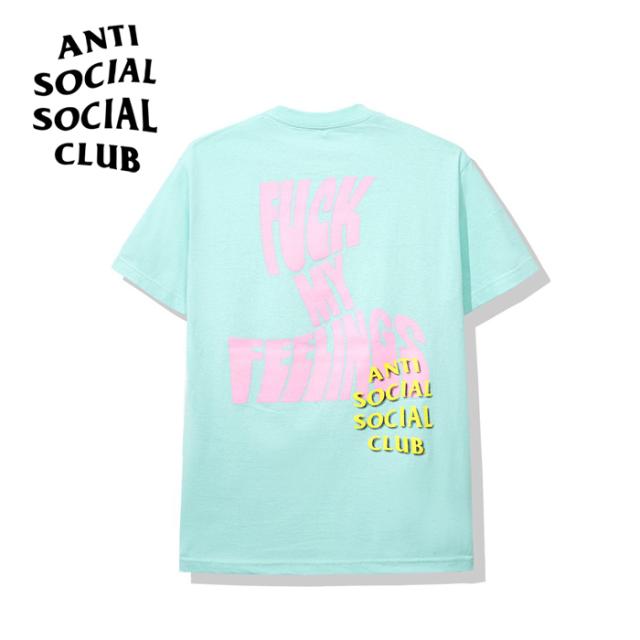 Anti Social Social Club アンチソーシャルソーシャルクラブ Chatsworth Aqua Tee アンチソーシャル クラブ メンズ レディース ユニセックス 半袖 Tシャツ ロゴTEE