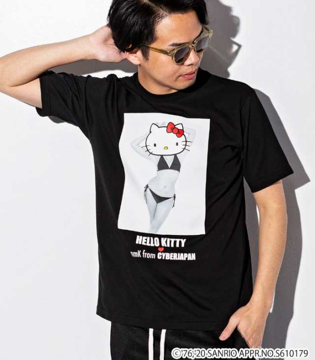 Cyberjapan Dancers サイバージャパンダンサーズ Kazueデザイン Hello Kitty Tシャツ ハローキティ 半袖 レディース メンズ ユニセックスの通販はau Pay マーケット ｕｐｐｅｒ ｇａｔｅ