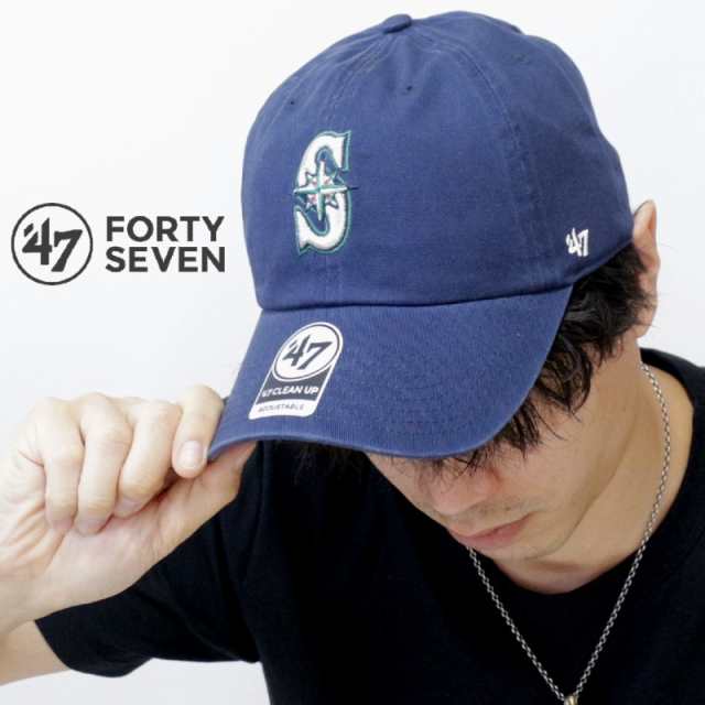 47 フォーティセブン マリナーズ キャップ Mariners クリーンナップ