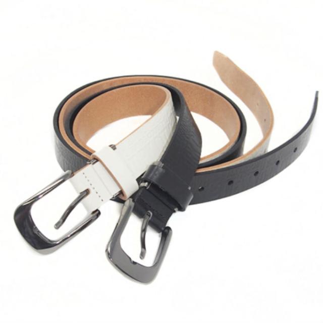 ディアブロ Diavlo 型押しレザーベルト 牛革 本革 BELT ベルト メンズ