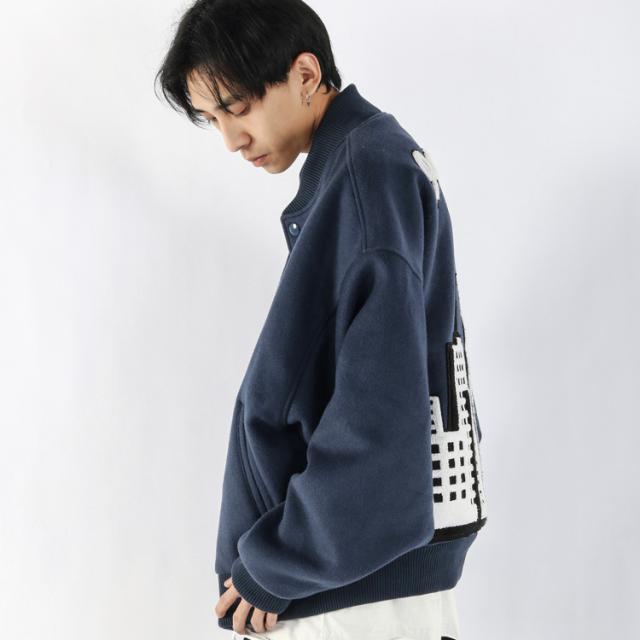 正規品 DONCARE ドンケア AFGK 摩天楼 スタジャン メンズ レディース ビッグシルエット オーバーサイズ アウター AFGK_1
