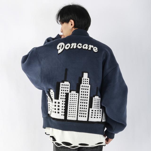 正規品 DONCARE ドンケア AFGK 摩天楼 スタジャン メンズ レディース ビッグシルエット オーバーサイズ アウター AFGK_2