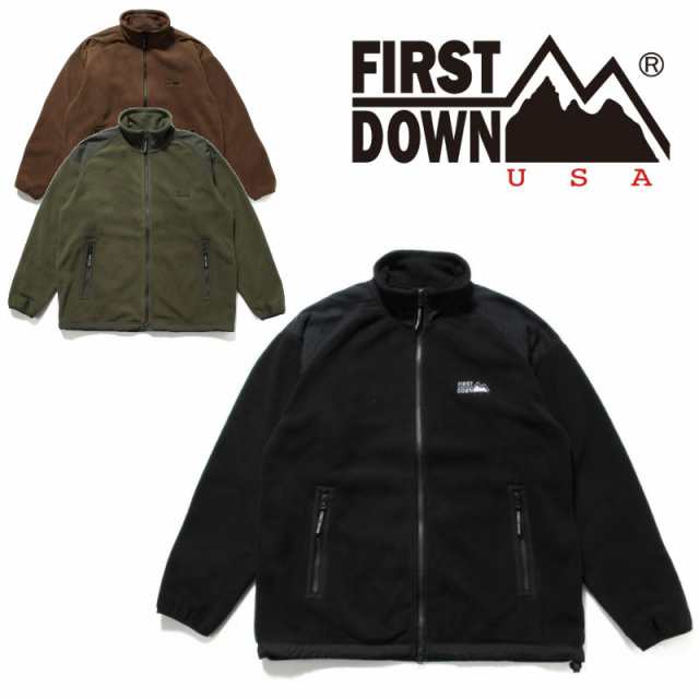 FIRST DOWN ファーストダウン MICRO FLEECE STAND JACKET