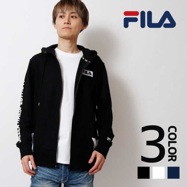 送料無料 Fila フィラ 袖プリントフルジップパーカー メンズ スウェット スエットフーディー 長袖 カジュアル スポーティーの通販はau Pay マーケット ｕｐｐｅｒ ｇａｔｅ