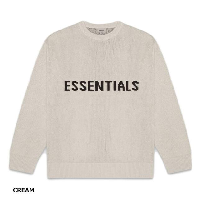 エフオージーエッセンシャルズ FOG ESSENTIALS FRONT LOGO CREW KNIT ニット メンズ トップス セーター エッセンシャルズ パクサン 長袖 クルーネック ユニセックス_5