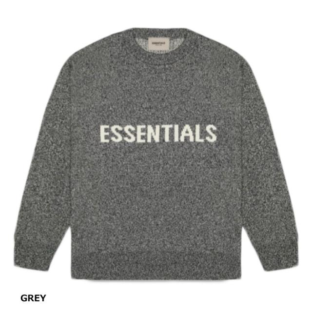エフオージーエッセンシャルズ FOG ESSENTIALS FRONT LOGO CREW KNIT ニット メンズ トップス セーター エッセンシャルズ パクサン 長袖 クルーネック ユニセックス_6