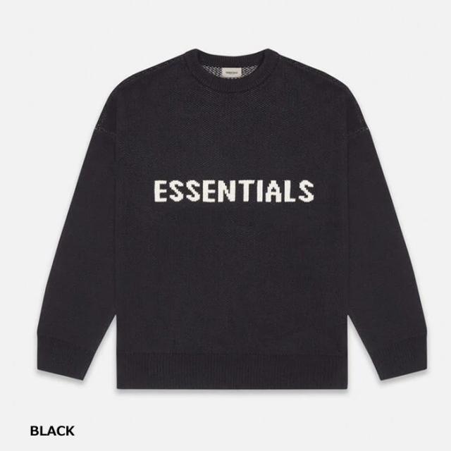 エフオージーエッセンシャルズ FOG ESSENTIALS FRONT LOGO CREW KNIT ニット メンズ トップス セーター エッセンシャルズ パクサン 長袖 クルーネック ユニセックス_7