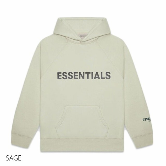 エッセンシャルズ FOG ESSENTIALS FRONT LOGO HOODIE フィアオブゴッド