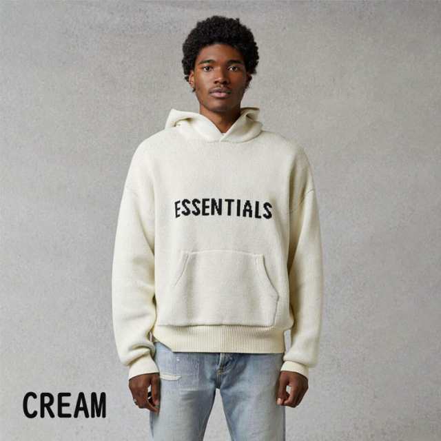 FOG ESSENTIALS(エッセンシャルズ)FRONT LOGO HOODIE KNIT フロント