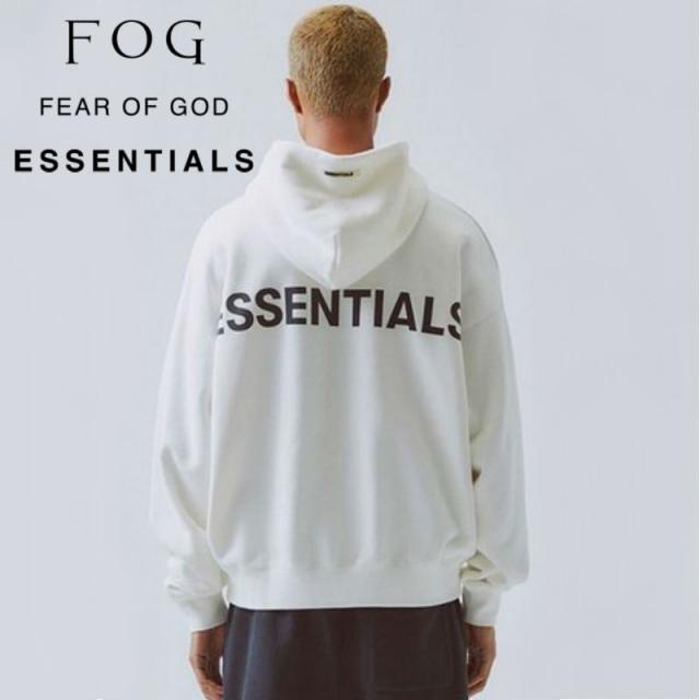 フィアオブゴッド エッセンシャルズ パーカー FOG ESSENTIALS Reflective Pullover Hoodie リフレクター プリント パーカー スト系 b系 オーバーサイズの通販は