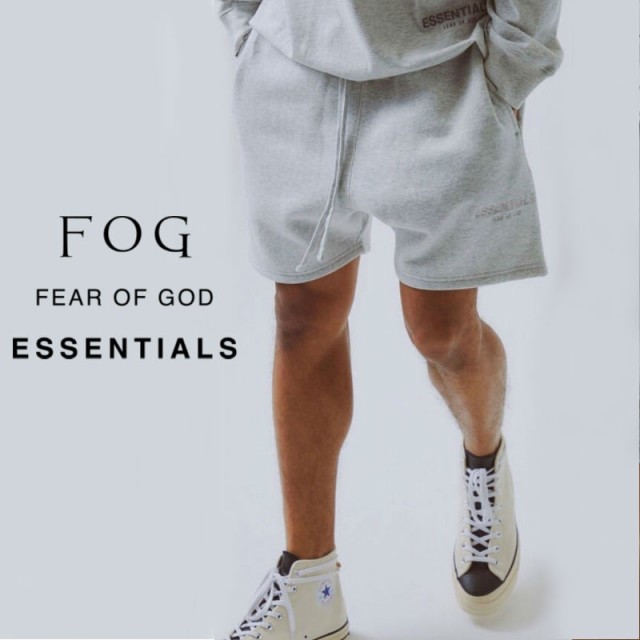 FOG ESSENTIALS(エッセンシャルズ)SWEAT SHORTS GRAY スウェット