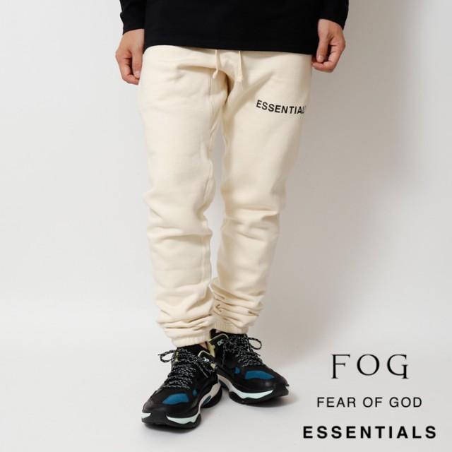 エフオージーエッセンシャルズ FOG Essentials SWEAT PANTS-CREAM-Fear