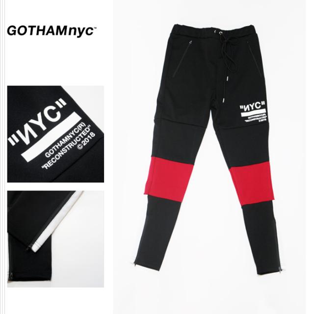 GOTHAM NYC ゴッサムニューヨーク エヌワイシー SKINNY JERSEY PANTS 