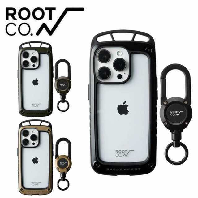 ROOT CO ルートコー iPhone14Pro専用ケース+マグネット内蔵型リール ...