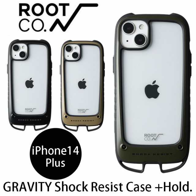 ROOT CO ルートコー 【iPhone14Plus専用】GRAVITY Shock Resist Case +