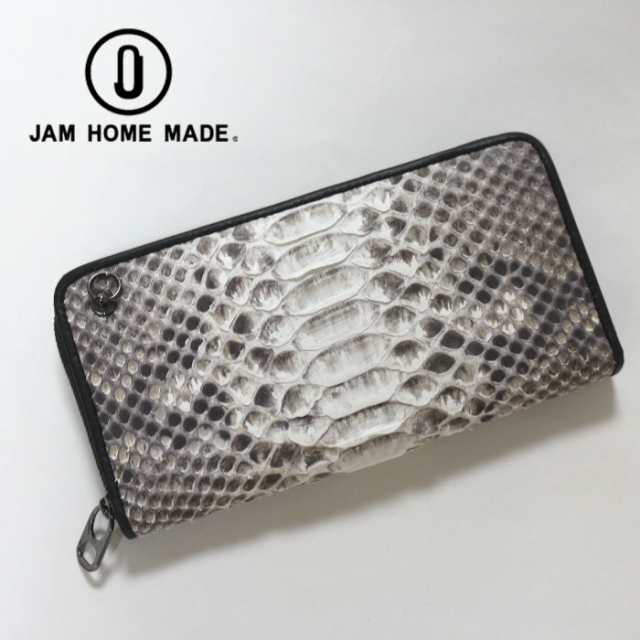 Jam Home Made ジャムホームメイド リアルパイソンジップロングウォレット 財布 長財布 メンズ レディース 蛇革 牛革 財布の通販はau Pay マーケット ｕｐｐｅｒ ｇａｔｅ