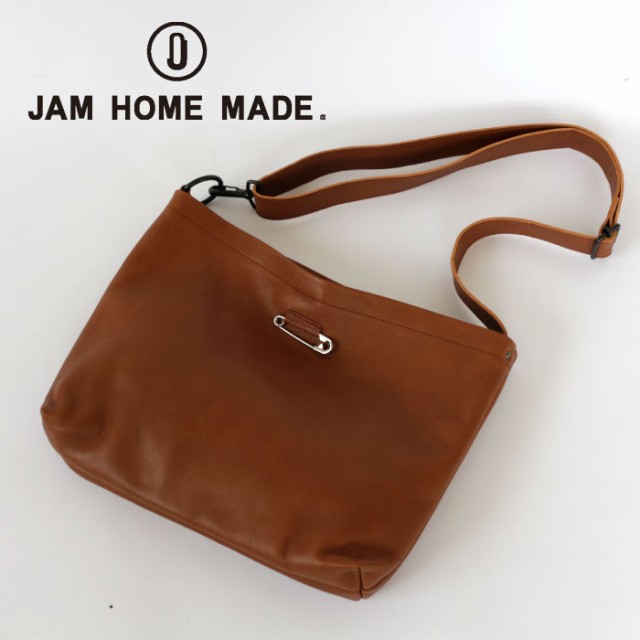 ジャムホームメイド JAM HOME MADE アリゾナレザーサコッシュ 本革 レザーバッグ ブラウン 肩掛け ショルダーバッグ メンズ レディース