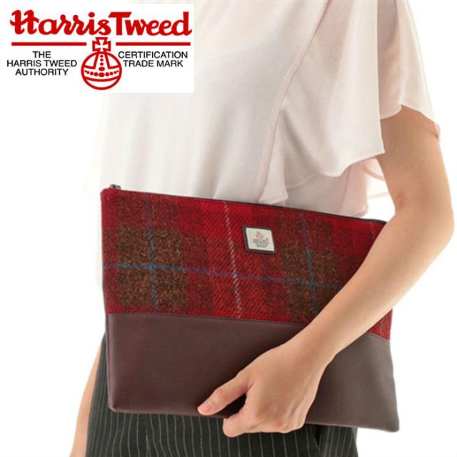 Harris Tweed ハリスツイード クラッチショルダーバッグ バッグ レディース ブラック ワイン レッド ブラウン Khb1710 ユニセックスの通販はau Pay マーケット ｕｐｐｅｒ ｇａｔｅ