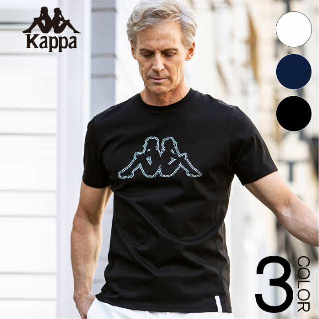 Kappa カッパ ラインストーンtシャツ Kappa Tシャツ トップス