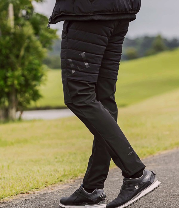 LUXEAKMPLUS リュクスエイケイエムプラス パデッドドッキングパンツ メンズ ウォームパンツ スポーツ ゴルフ GOLF 防寒 おしゃれ ブランド_2