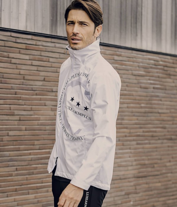 LUXEAKMPLUS サークルロゴウィンドブレーカー LUXEAKMPLUS リュクスエイケイエムプラス サークルロゴウィンド