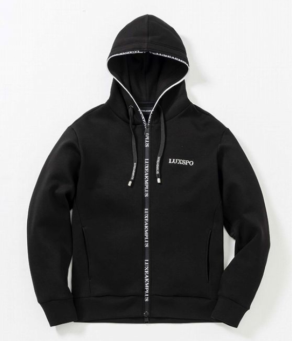 LUXEAKMPLUS リュクスエイケイエムプラス 軽量スウェットバックロゴパーカー メンズ フーディ 男性 カジュアル スポーツ ゴルフ ジャージ_15