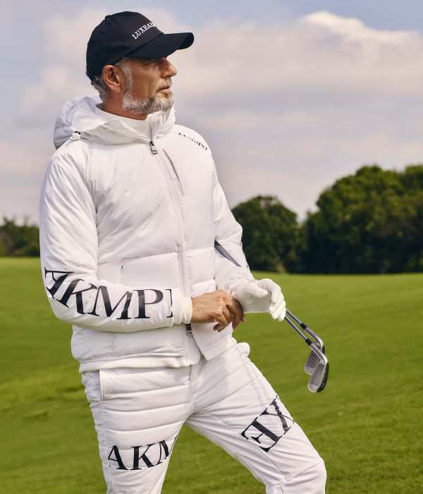 LUXEAKMPLUS リュクスエイケイエムプラス ゴルフ ロゴキャップ 帽子 メンズ ゴルフウェア スポーツウェア GOLF