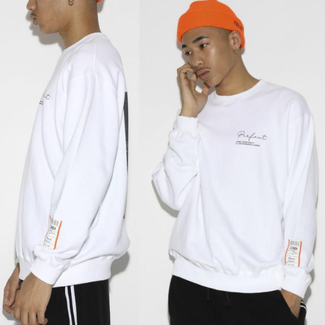 レジェンダ LEGENDA Perfect ルーズシルエットスウェットトレーナー