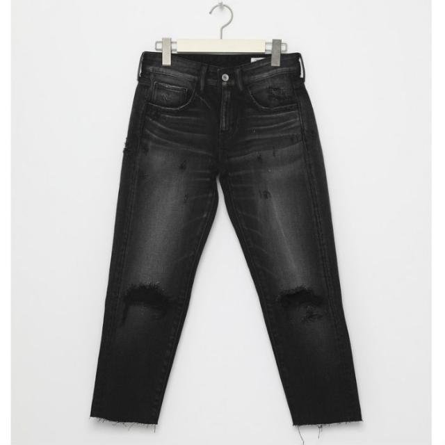 送料無料】LEGENDA.(レジェンダ) Cropped Hem Crash デニムパンツ