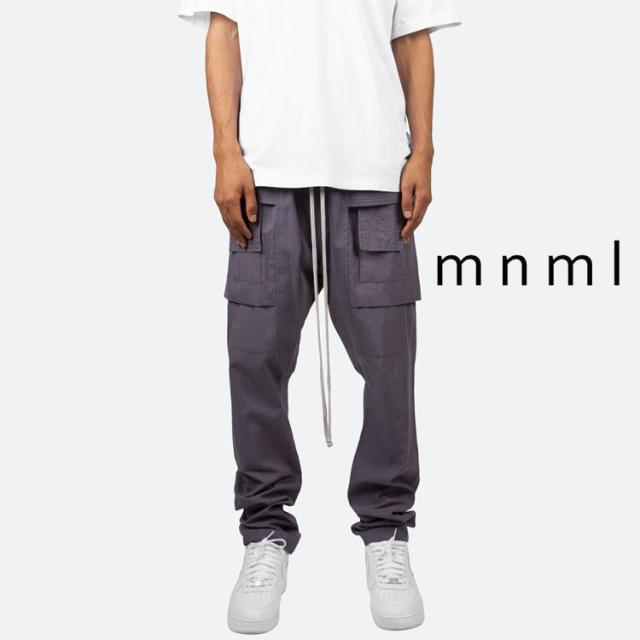 mnml【ミニマル】Drop Crotch Cargo Pants 21ML-SP764P ストリート系 通販 オシャレ かっこいい カーゴパンツ メンズ ギフト プレゼントの通販は 11,000円
