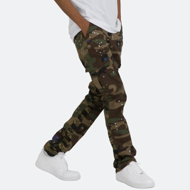 mnml(ミニマル)/ CONTRAST BOOTCUT CARGO -CAMO