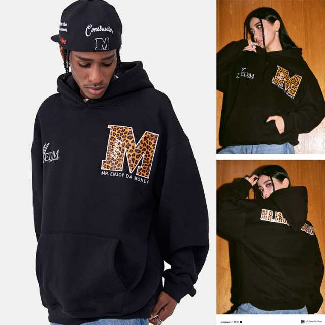 MEDM Mr Enjoy Da Money ミスター エンジョイ ダ マネー Leopard M Hoodie レオパード スウェットパーカー フーディー パーカ メンズ ブの通販は