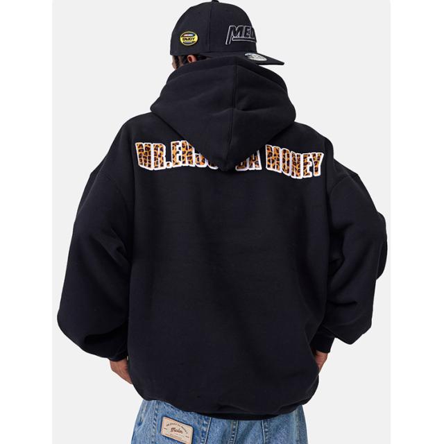 MEDM Mr Enjoy Da Money ミスター エンジョイ ダ マネー Leopard M Hoodie レオパード スウェットパーカー フーディー パーカ メンズ ブランド 中国 おしゃれ_1