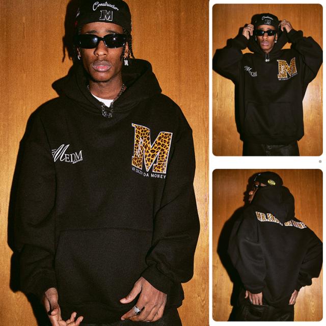 MEDM Mr Enjoy Da Money ミスター エンジョイ ダ マネー Leopard M Hoodie レオパード スウェットパーカー フーディー パーカ メンズ ブランド 中国 おしゃれ_2