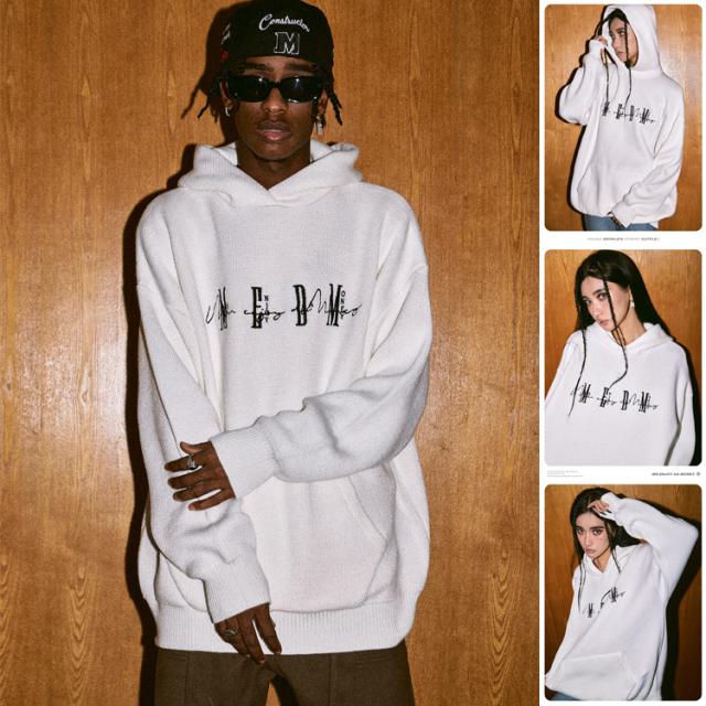 MEDM Mr Enjoy Da Money ミスター エンジョイ ダ マネー スウェットパーカー スエット Hoodie シンプル レターロゴ ファッション オーバーサイズ ブランド パーカー フーディー_1