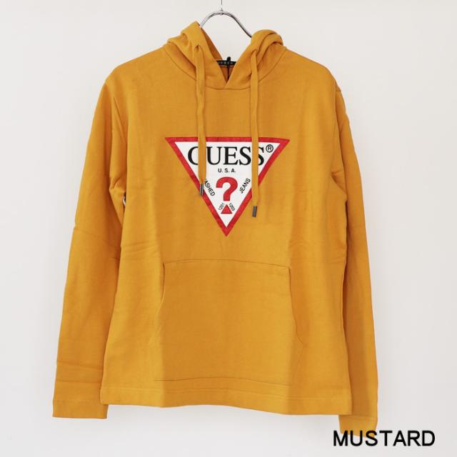 送料無料 GUESS ゲス プルオーパー パーカー ロゴプリント ロゴ 定番