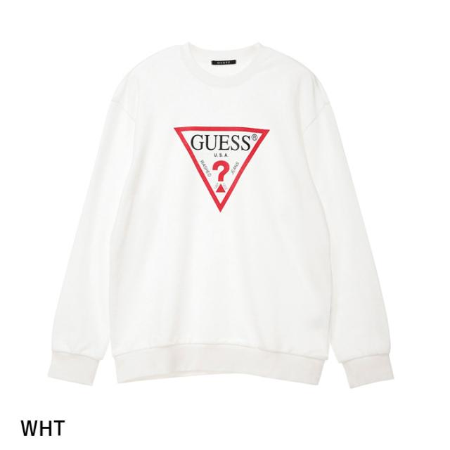 GUESS ゲス スウェットトレーナー レディース メンズ 男女兼用 ロゴ アメカジ ユニセックス ブランド MJ3K8465K GUESS ゲス スウェット トレーナー レディース メンズ 男女兼用