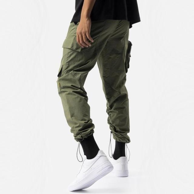 BLACKTAILOR ブラックテイラー N27 CARGO GREEN スト系 ストリート メンズ カーゴパンツ メンズ ファッション ナイロン グリーンの通販は