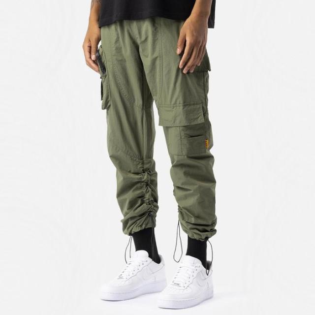 BLACKTAILOR ブラックテイラー N27 CARGO GREEN スト系 ストリート メンズ カーゴパンツ メンズ ファッション ナイロン グリーンの通販は