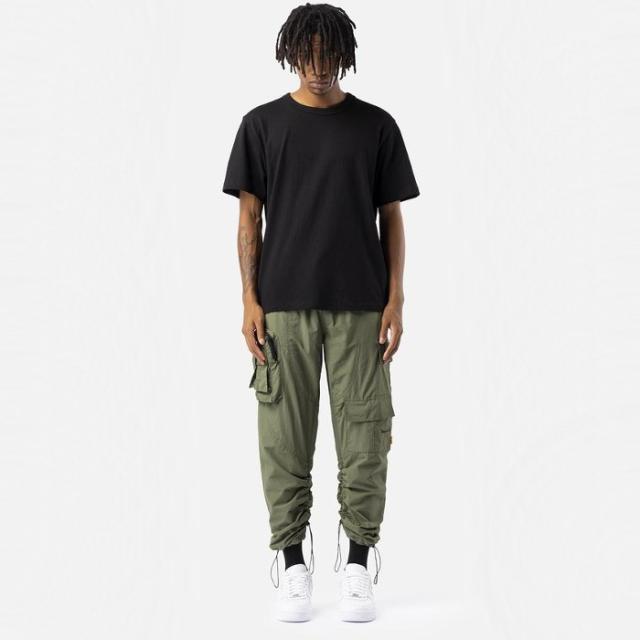 BLACKTAILOR ブラックテイラー N27 CARGO GREEN スト系 ストリート メンズ カーゴパンツ メンズ ファッション ナイロン グリーンの通販は