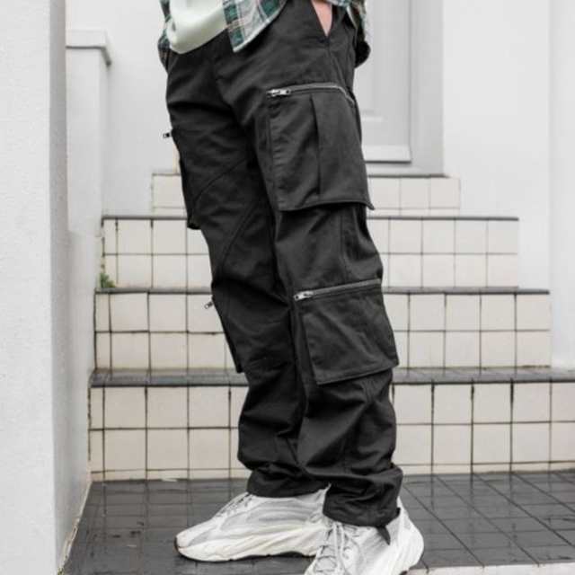 BLACKTAILOR ブラックテイラー N33 CARGO BLACK ストリート ヒップ