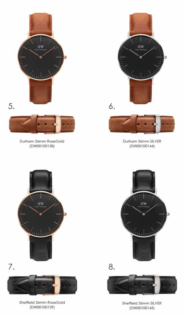 ダニエルウェリントン【Daniel Wellington】CLASSIC BLACK 36mm SILVERの通販はau PAY -